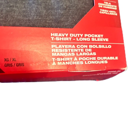 COPY - Milwaukee Tool Heavy Duty Long Sleeve T-Shirt - Gray | Men’s XL - Picture 5 of 7